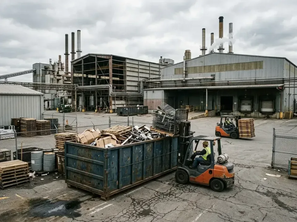 industrial-factory-scrap-conta-003 — frequently asked questions, Cheap Roll-off Dumpster Rentals in Wildwood, MO